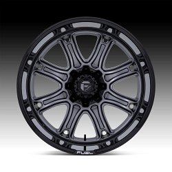 Fuel Darkstar FC853AB Matte Gunmetal Custom Truck Wheels 3